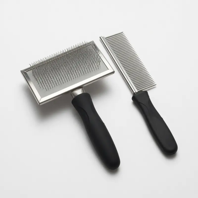 Slicker Brush & Comb Set