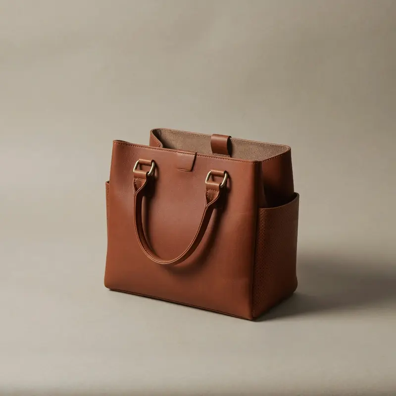 Soft Leather Pet Tote