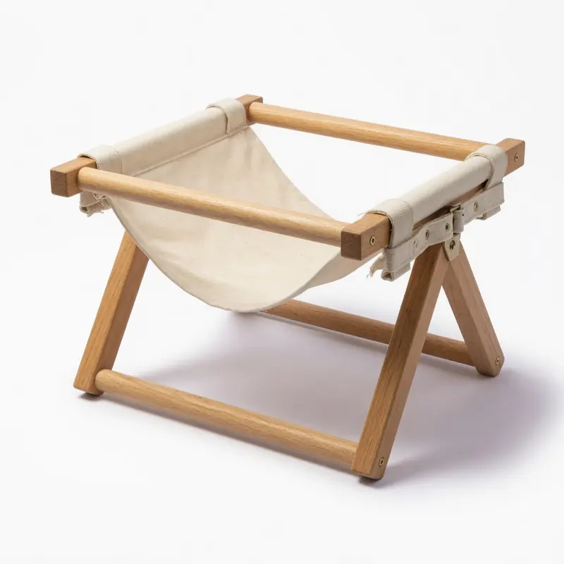 Wooden Frame Cat Hammock