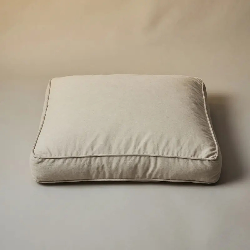 Linen Dog Bed