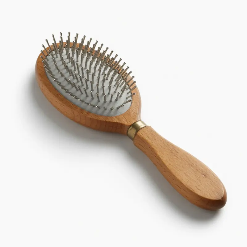 Wooden Pin Brush