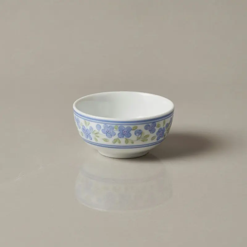 Blue-and-White Porcelain Seed Bowl
