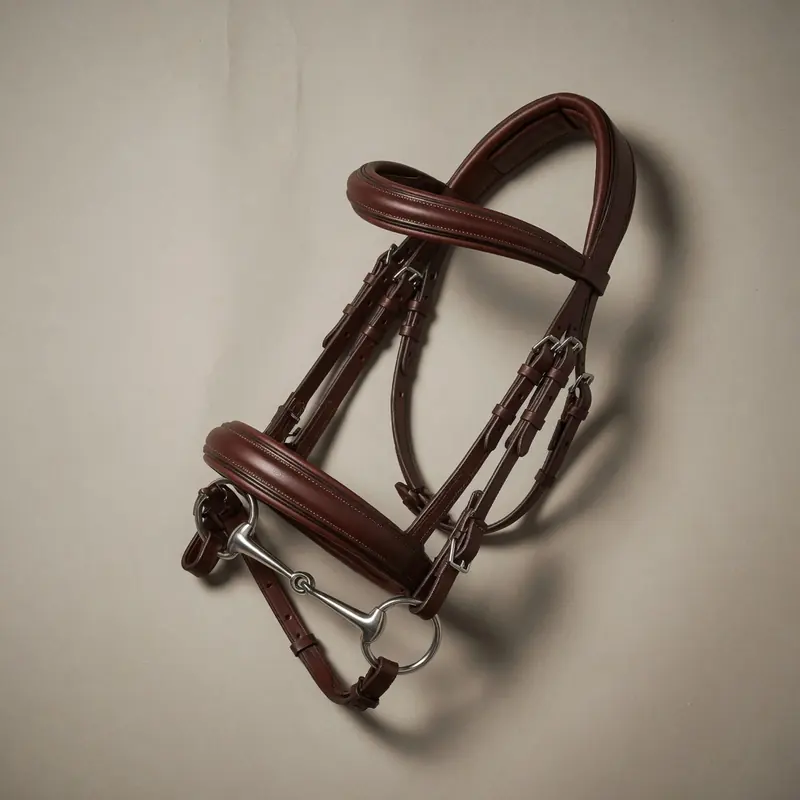Hand-Stitched Padded Bridle