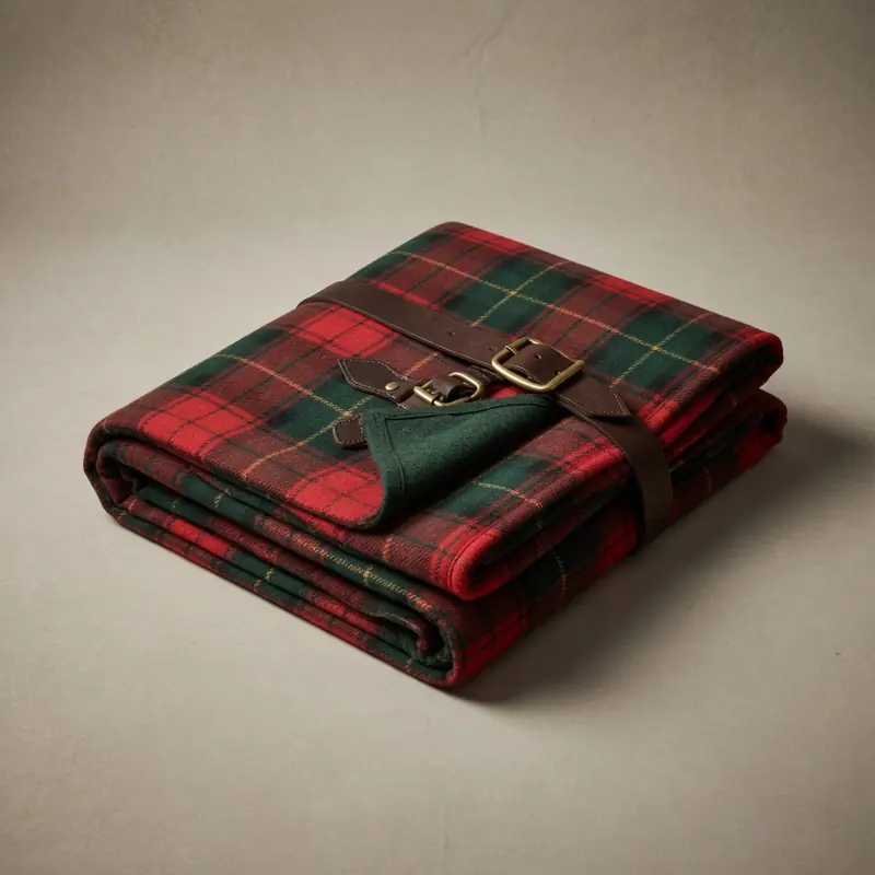 Tartan Wool Stable Rug